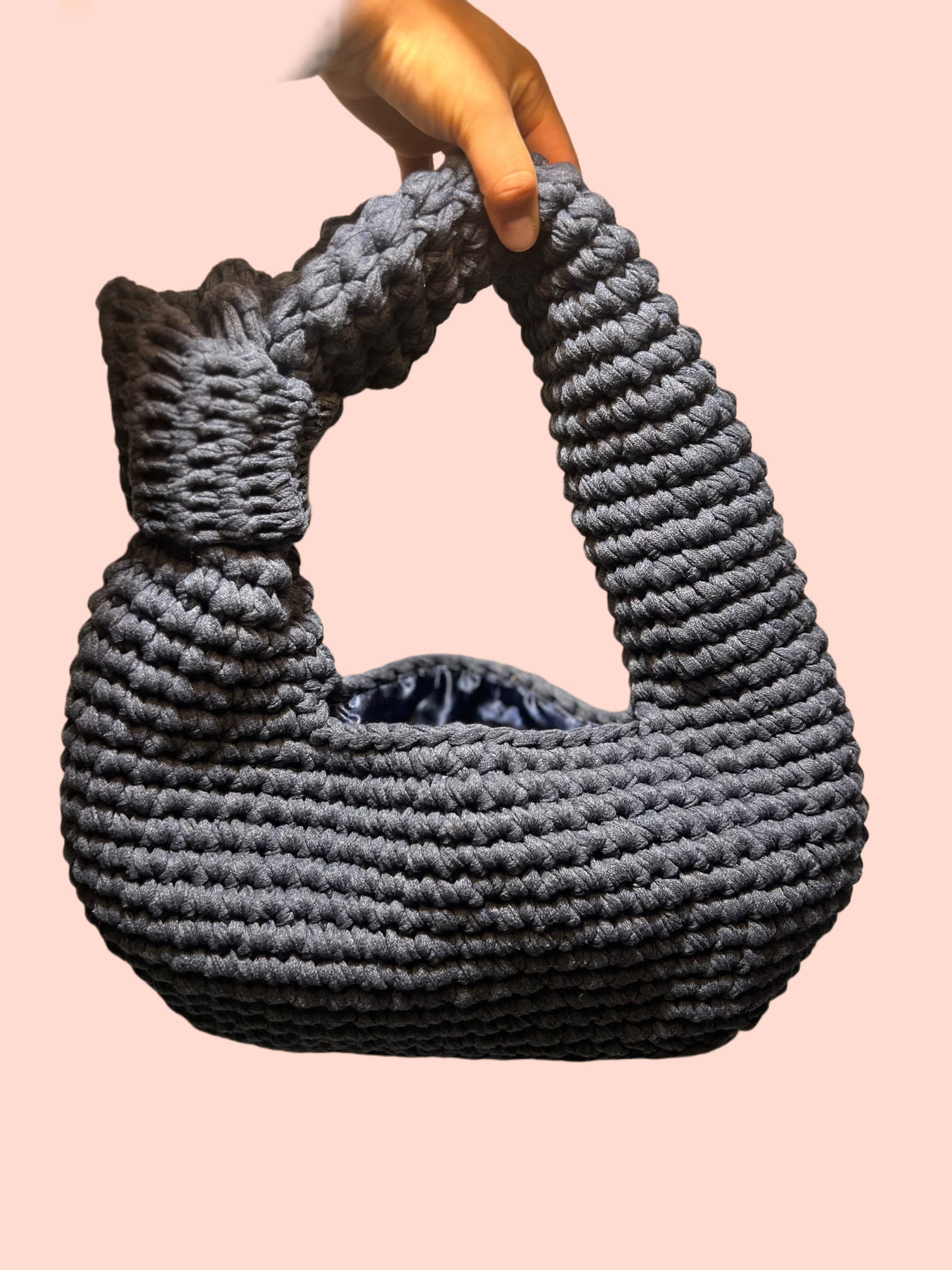 Biggie Knotty Bag - Navy Blue