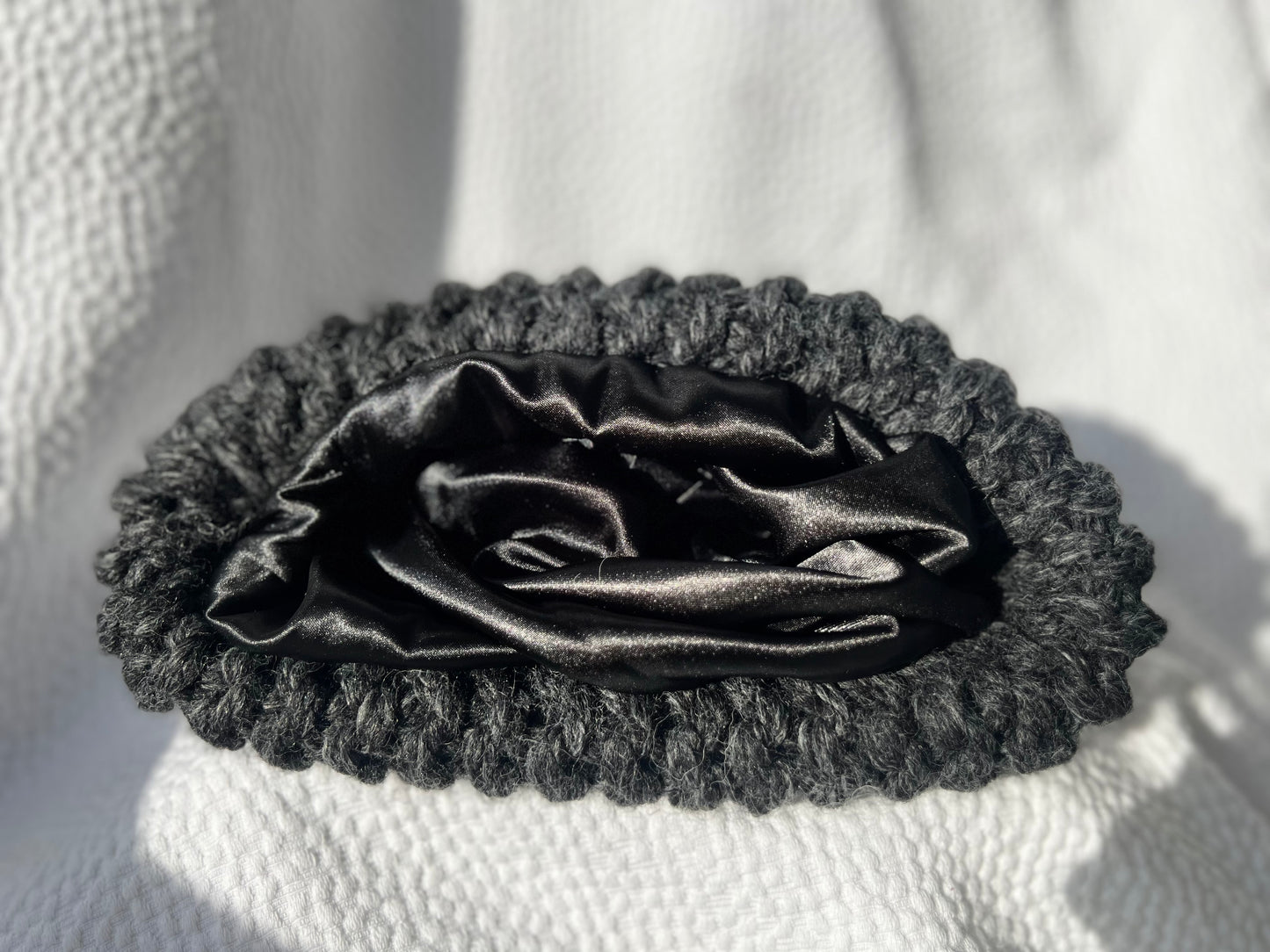 Chunky Knit Hat - Charcoal