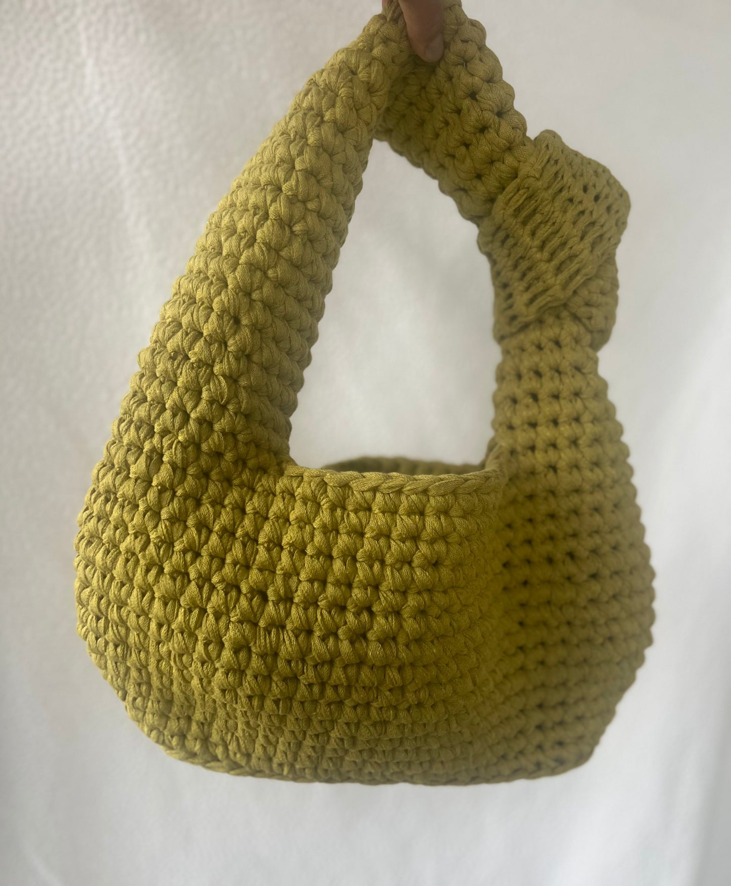 Biggie Knotty Bag - Lime Green