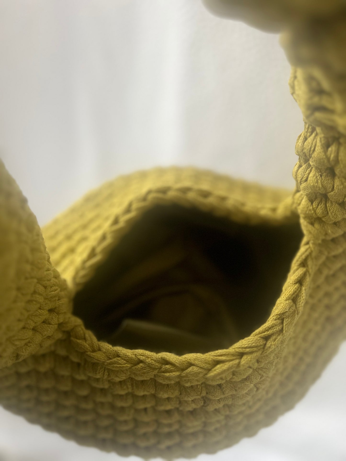 Biggie Knotty Bag - Lime Green