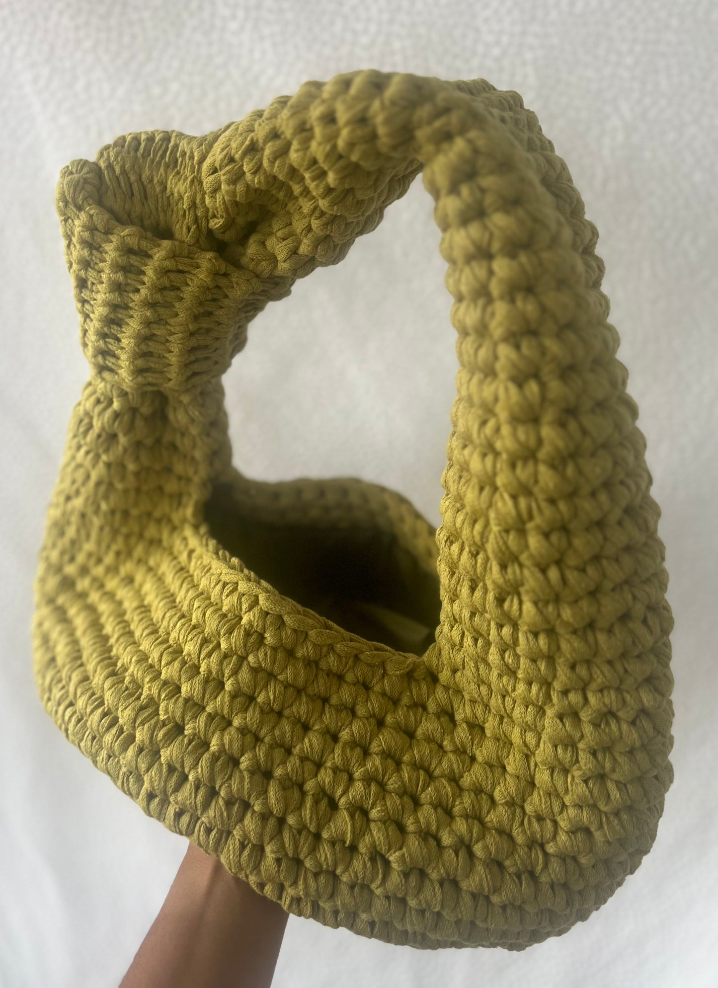 Biggie Knotty Bag - Lime Green